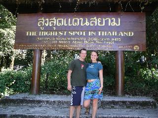 Highest Point in Thailand Doi Inthanon