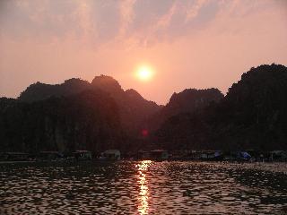 003 sonnenuntergang halongbay