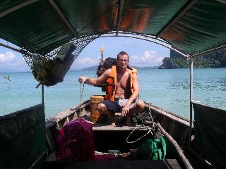 23 Longtail boat to Railay