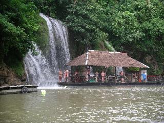 26 Shower at waterfall